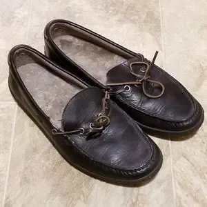 Frye | Shoes | Frye Hugh Tie Shearling Mens Black Loafers  display picture 2